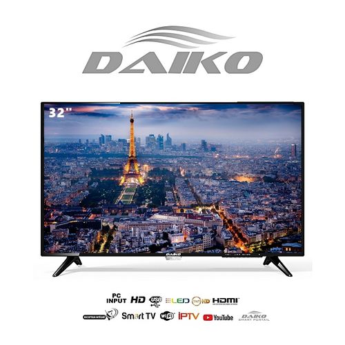Daiko Daiko 32&quot; - Smart TV - Récepteur intégré - TNT 3HDMI 2USB HD LED32M6296DK - Noir