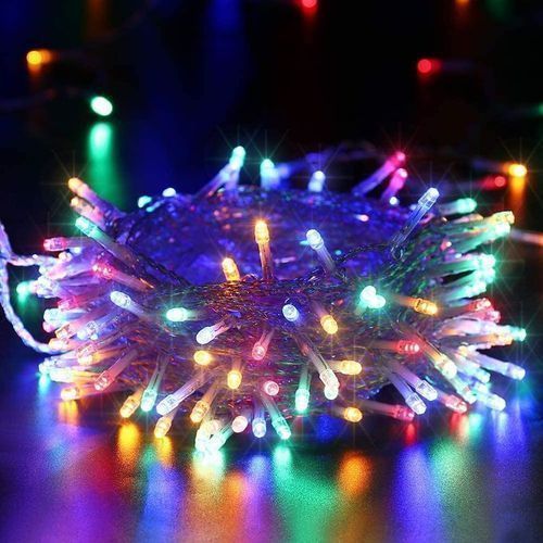 Generic Guirlande lumineuse 8 modes 8 LED / Multi-couleur / lumières de  Noël 10m LED. à prix pas cher