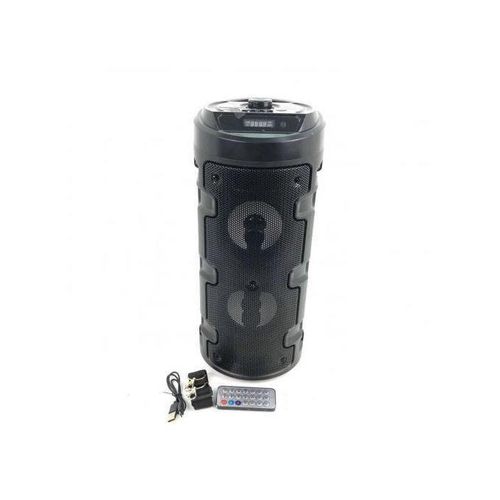 product_image_name-Generic-BTSPEAKER baff /Haut parleur Bluetooth Karoke et lect MP3 avec téléc et ceinture-2