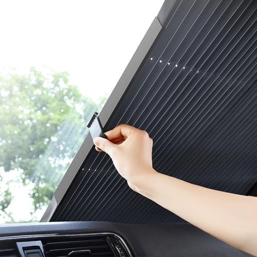 Generic Pare-soleil pliable pour voiture, pare-soleil pour fenêtre avant et  arrière, pare-brise