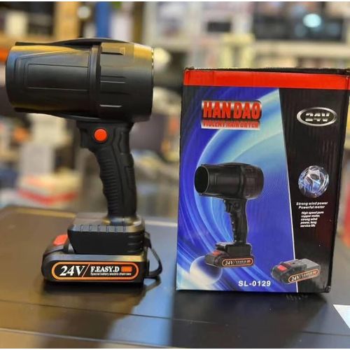 product_image_name-Generic-Souffleur puissant avec batterie - Souffleur électrique sans fil haute puissance, souffleur d’air portable rechargeable lithium, nettoyeur feuilles poussière extérieur maison-1