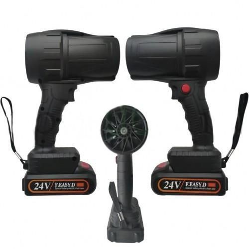 product_image_name-Generic-Souffleur puissant avec batterie - Souffleur électrique sans fil haute puissance, souffleur d’air portable rechargeable lithium, nettoyeur feuilles poussière extérieur maison-5