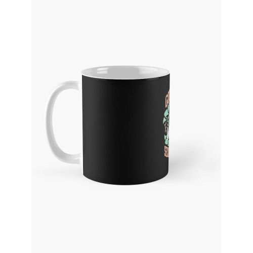 product_image_name-Generic-Cadeau de profession de gardes de sécurité de femme forte Mug classique-2