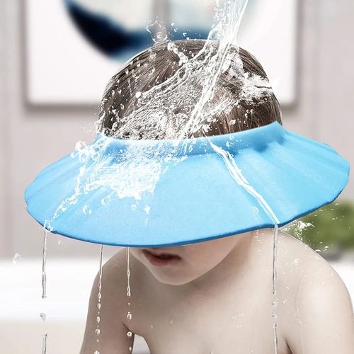 Generic Chapeau de douche pour bébé, Bonnet Shampoing réglable de bain pour  cheveux enfants, Plage à prix pas cher