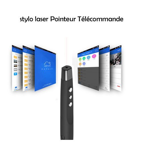 Télécommande de Présentation sans Fil2,4 GHz-Récepteur USB