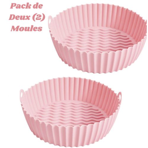 Generic Moule Air Fryer en Silicone, Panier/ FriteuseRéutilisable G.F  20,5x17,5x5 cm à prix pas cher