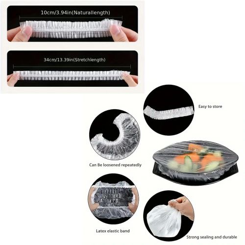 product_image_name-Generic-مجموعة من 20 غطاء طعام مرن قابل لإعادة الاستخدام – أغطية طعام شفافة للأوعية، الصحون، والفواكه – لحفظ الطزاجة-6
