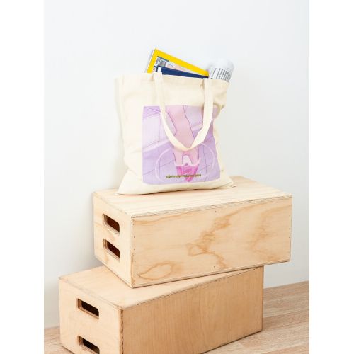 product_image_name-Generic-حقيبة يد قطن كلاسيكية بطبعة اقتباسات الرسوم المتحركة الجمالية من التسعينيات-3