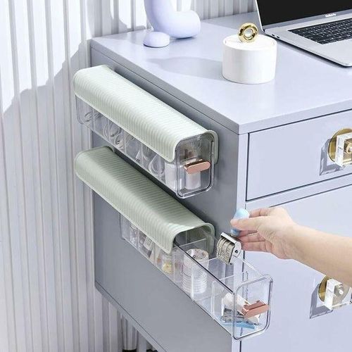 product_image_name-Generic-Pack 2 Boîtes de Rangement Murales 6 Cellules – Gain de Place Optimal-2