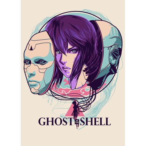 product_image_name-Generic-Ghost in the shell motoko  Poster Chambre Haute Qualité-1