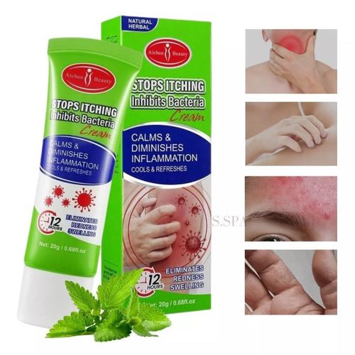 product_image_name-Aichun Beauty-Crème Efficace Contre Les Démangeaisons Bactéries Gonflement, La crème soulage les démangeaisons, les allergies, rafraîchit, réduit l'inflammation, Calme 20g-1