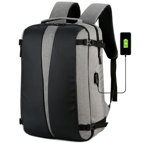 Generic Sac a dos de voyage port USB 15.6inch sac de PC cartable scolaire etanche a prix pas cher Jumia Maroc