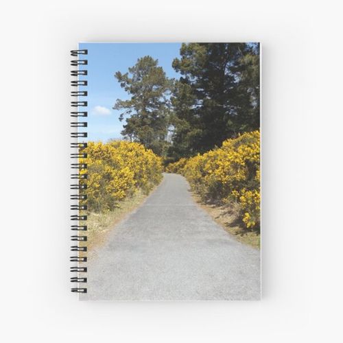 product_image_name-Generic-Gorse Bush Path Spiral Notebook Bloc note-1
