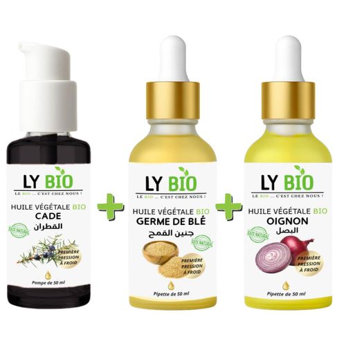 product_image_name-LY BIO-PACK HUILE CADE 50ML - POMPE + HUILE GERME DE BLE 50ML - PIPETTE + HUILE OIGNON 50ML - PIPETTE-1
