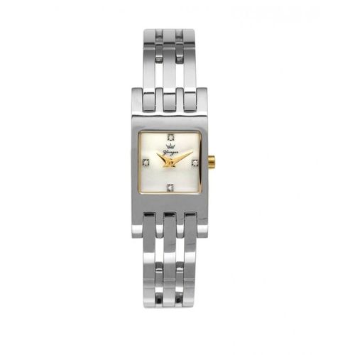 Yonger Bresson Montre femme Cadran Argente care fond nacre Bracelet metallique DMB1576 a prix pas cher Jumia Maroc