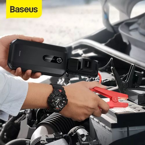 Baseus démarreur de saut de voiture, 10000mAh, 1000a, batterie  d'alimentation d'urgence Portable à prix pas cher