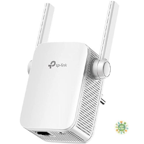 TP-Link Amplificateur WiFi N300 Mbps, Répéteur WiFi, WiFi Boster + sticker