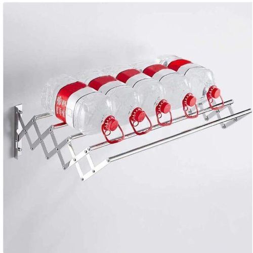 product_image_name-Generic-Séchoir Mural Extensible en Acier Inoxydable 120cm-3
