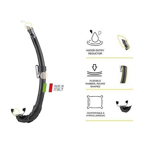 product_image_name-Cressi-Ensemble masque de plongée Samoa + aérateur Mexique - noir-3