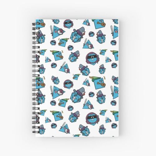 product_image_name-Generic-Party of Four Spiral Notebook Bloc note-1