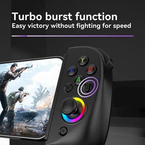 product_image_name-Generic-Manette de jeu RGB extensible sans fil compatible Bluetooth pour téléphones mobiles Android, iOS-3