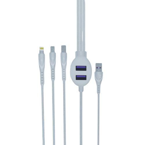 product_image_name-Generic-Câble USB 3-en-1 avec ports multiples, compatible avec les téléphones portables Micro et Type C.-1