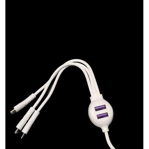 product_image_name-Generic-Câble USB 3-en-1 avec ports multiples, compatible avec les téléphones portables Micro et Type C.-2