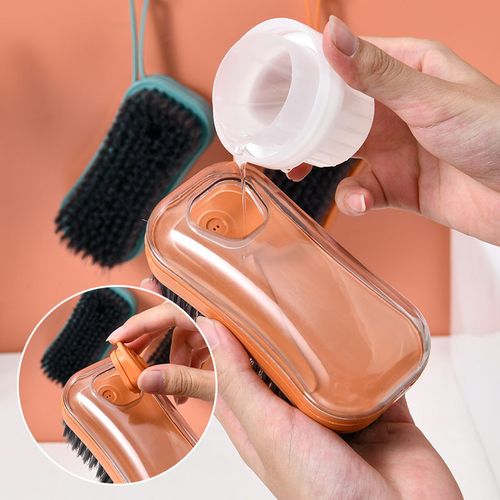 Generic Brosse de nettoyage pratique pour chaussures, brosse fine pour  vêtements à prix pas cher