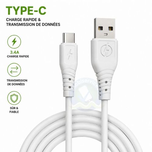 Cable  FD-Tech FD-03 Charge Type-C 1M – Charge & Synchronisation Data - image 2