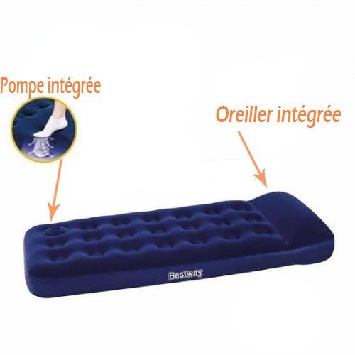 Matelas Gonflable 1 Place Airbed Single MCKINLEY