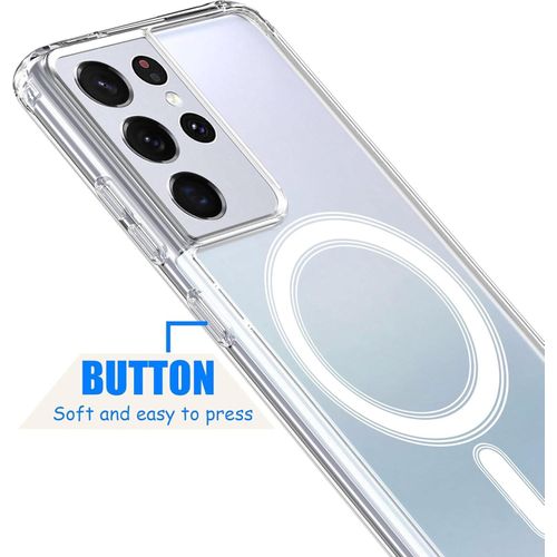 product_image_name-Generic-Pochette transparente pour Samsung S21 Ultra MagSafe magnétique-4