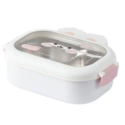 product_image_name-Generic-Jolie boîte à déjeuner Bento en acier inoxydable, boîte à déjeuner Bento scolaire pour enfants, récipient alimentaire portable hermétique, boîte à déjeuner séparée chauffante-6