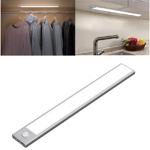 Generic Nouveau Lampe LED armoire Avec détecteur de mouvement Rechargeable  par USB à prix pas cher