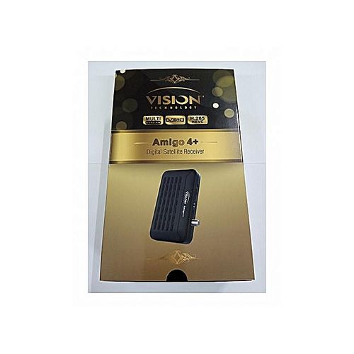 Vision VISION RÉCEPTEUR AMIGO 4 PLUS  + 2 ANS SERVER VANILLA PREMIUM + 12 MOIS POP IPTV + 12 POP VOD
