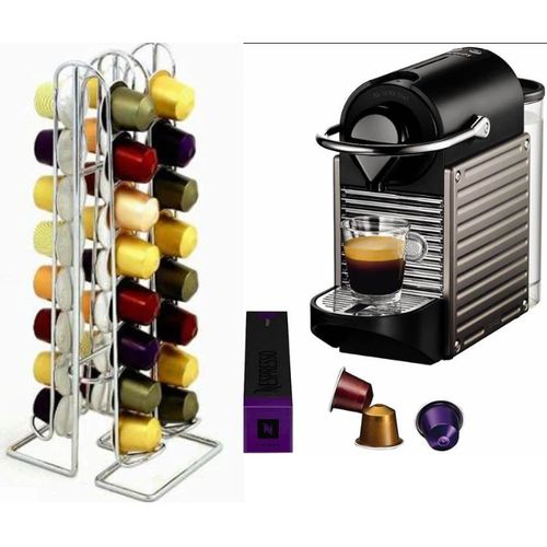 Generic Support Pour Capsules de Café - Porte Capsules Nespresso 32 Capsules  à prix pas cher