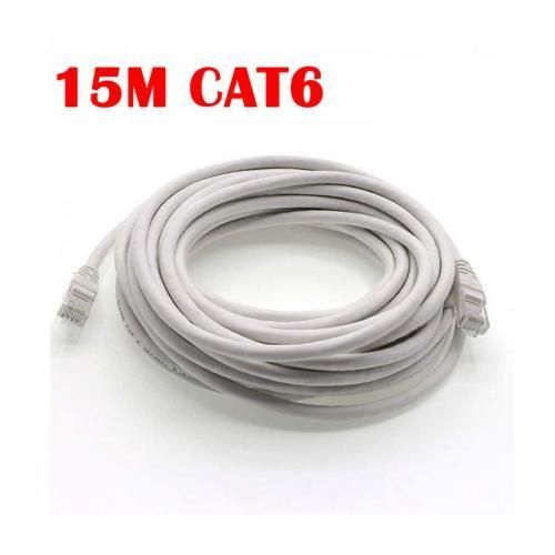 Câble RJ45 Cat6 UTP 15M Gris