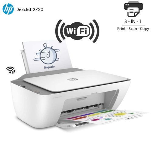 HP - Imprimante HP deskjet 2710e multifonction Couleur jet d'encre Wifi -  Neuf