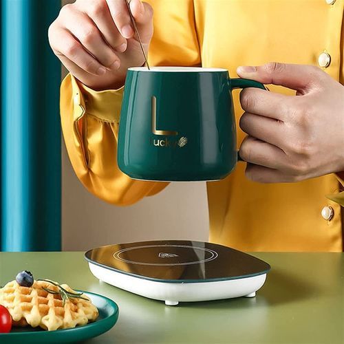 Tasse électrique avec plaque chauffante - Idée de cadeau