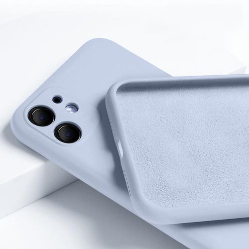 Generic Pochette iPhone 12, transparent agréable toucher confort,wireless  bleu à prix pas cher