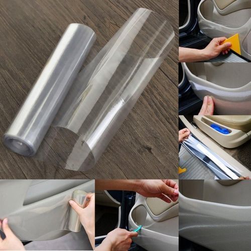 autogear Universal Clear Transparent Film protection Vinyl Wraps neutre  50/30 à prix pas cher