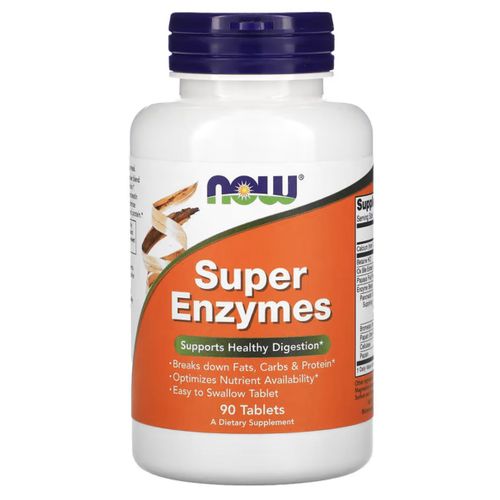 product_image_name-Now Foods-Super Enzymes, 90 comprimés-1