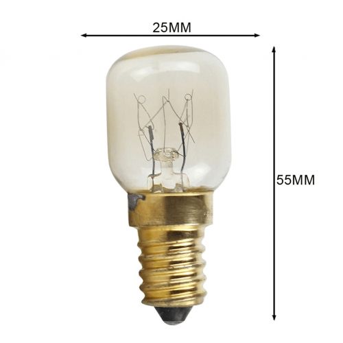 Ampoule de four 25W E14, lampe à micro-ondes, degrés résistants aux hautes  températures, pour fours indispensables Gérer - AliExpress