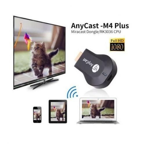 Clé HDMI Full-HD Miracast, Mirroring, AirPlay, Chromecast, DLNA