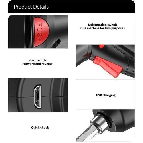 product_image_name-Generic-Set de visseuse électrique 47 PCS article Visseuse Sans Fil,-7