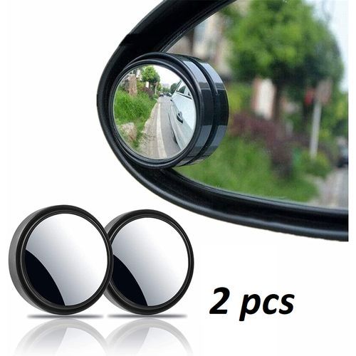 Generic 2 pcs Angle Mort Voiture Point Mort Rétroviseur Miroir, Autocollant  à prix pas cher