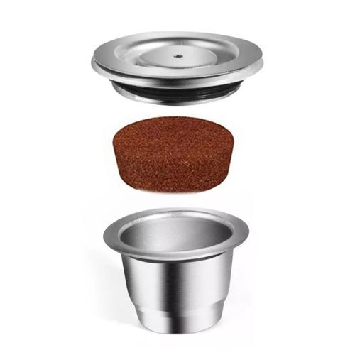 ÉCOCAPS Capsule réutilisable Nespresso® en inox - 1 / Nespresso Classique