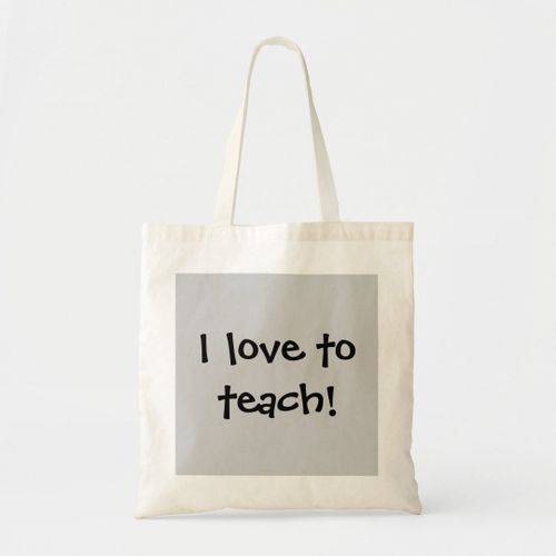 product_image_name-Generic-Tote bag I like to teach! Unique, haute qualité-2