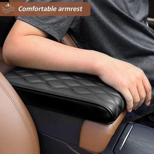 Tapis de coussin accoudoir pour console centrale voiture boîte de