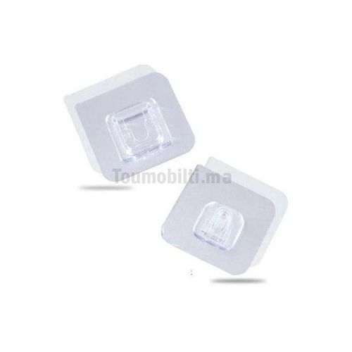 product_image_name-Generic-Crochets muraux adhésifs double face - 4pcs / 2 set-7