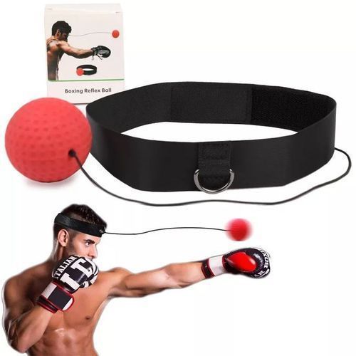 Generic balle réflexe de boxe, équipement d'entraînement de Combat avec  corde élastique à prix pas cher
